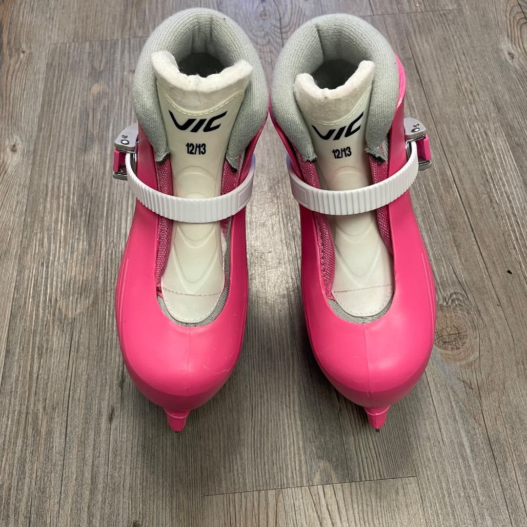 Pink Bauer Hockey Skates, 12-13Y