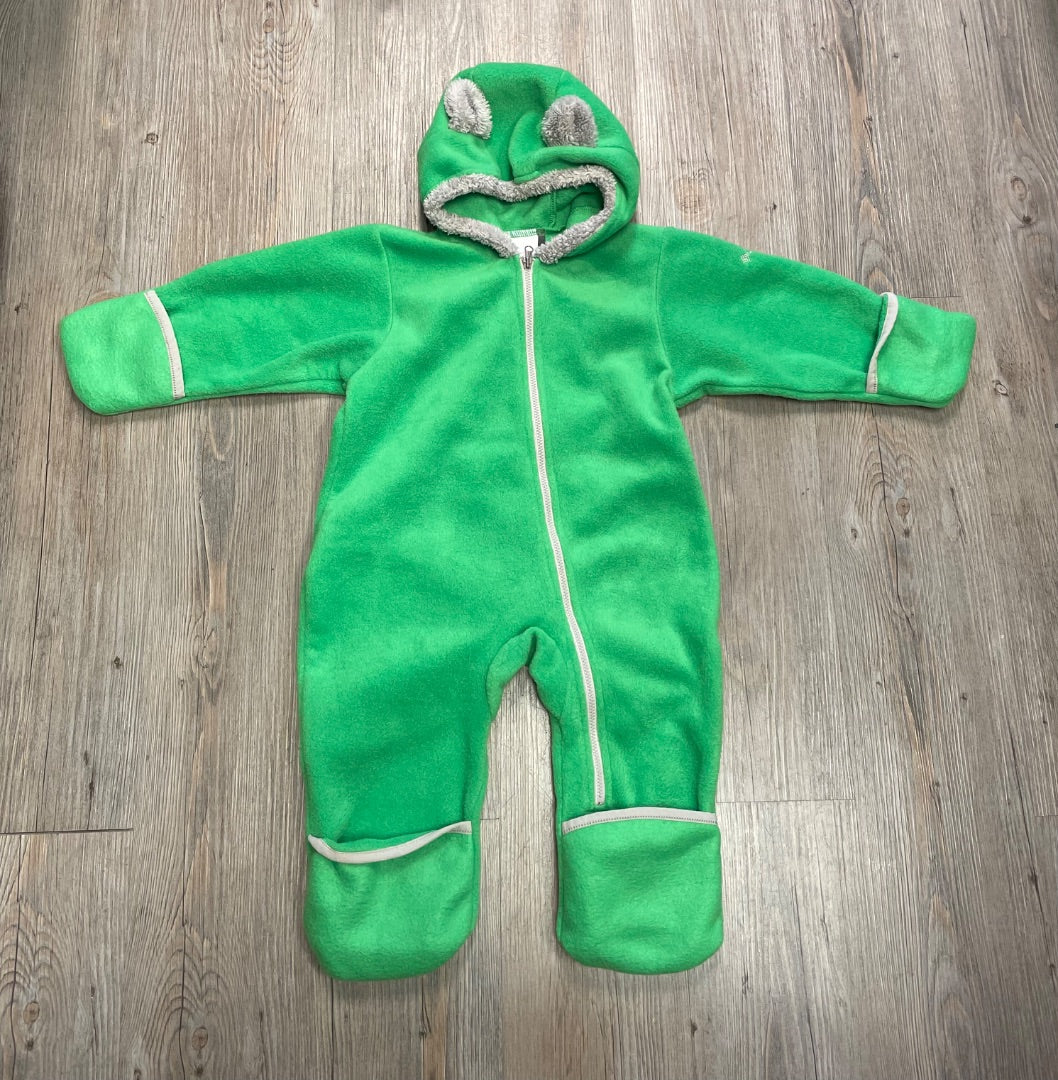 Green Columbia Tiny Bear Bunting, 18M