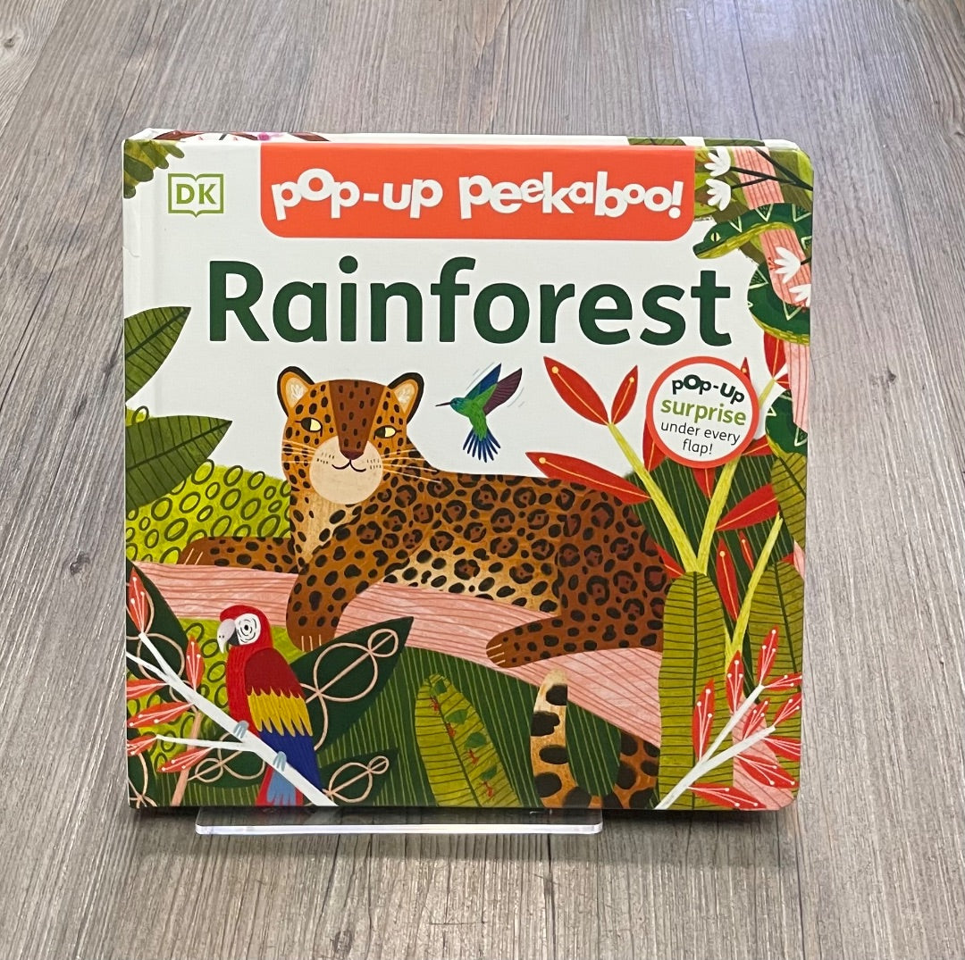 Multi Colour  Rainforest Pop Up Peekaboo!, Hardcover