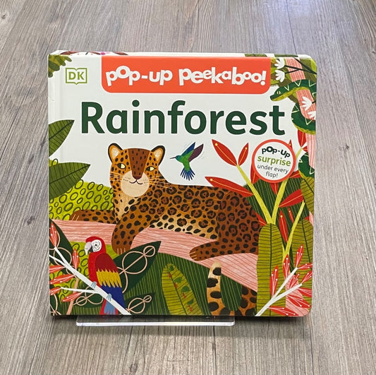 Multi Colour  Rainforest Pop Up Peekaboo!, Hardcover