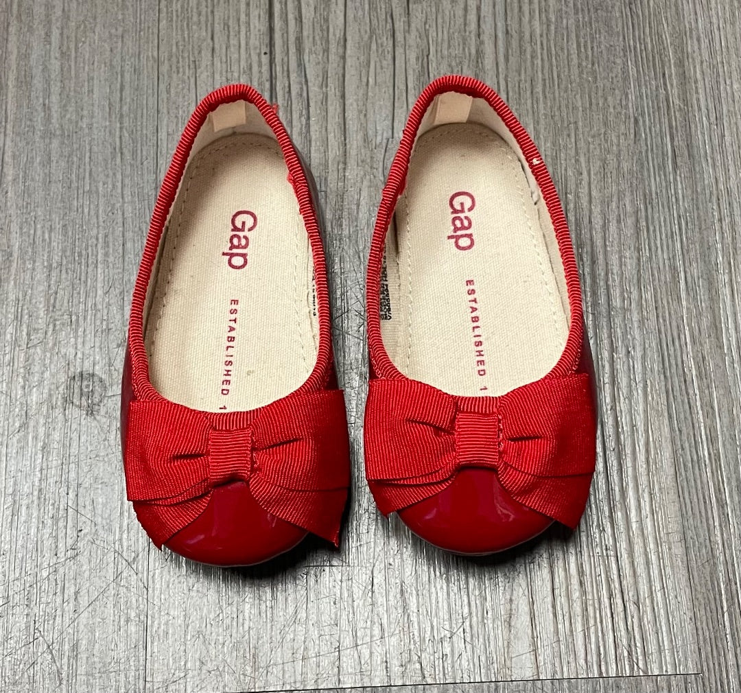 Red Gap Flat Shoes, 5T