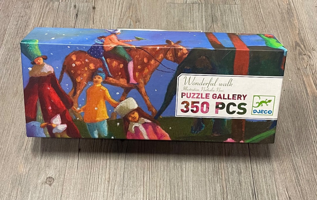 Blue Djeco Wonderful Walk Puzzle, 350 pcs