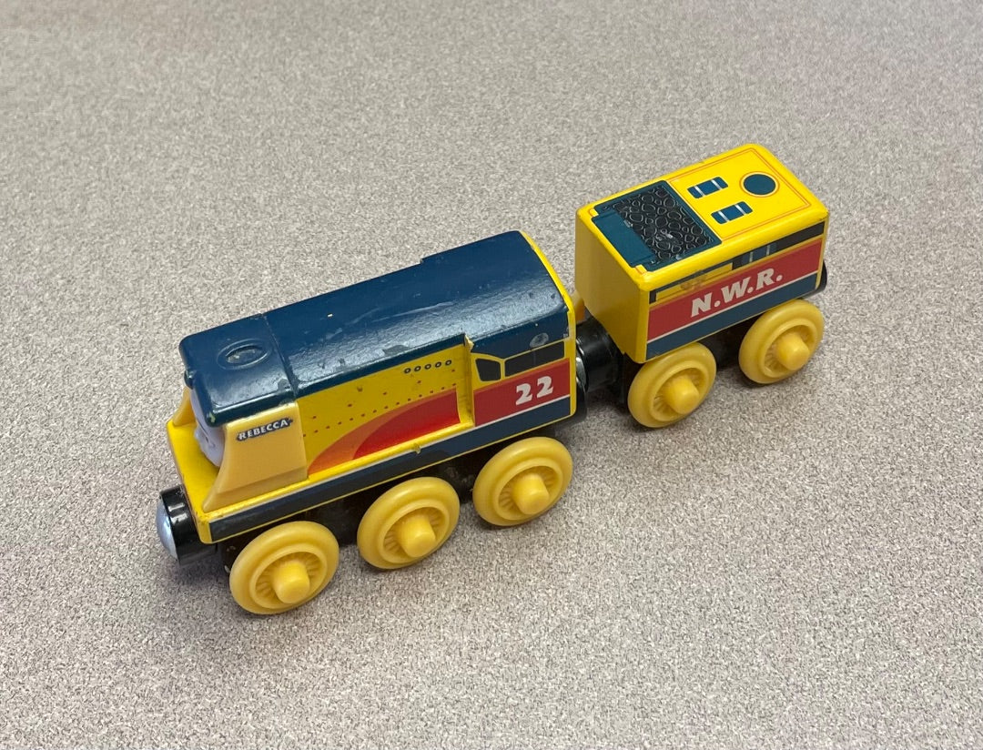 Yellow Thomas  Train Rebecca +Tender, 2Y+