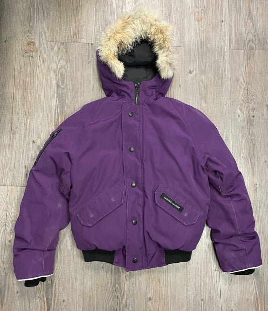 Purple with Fur Canada Goose Youth Rundle, 10-12Y