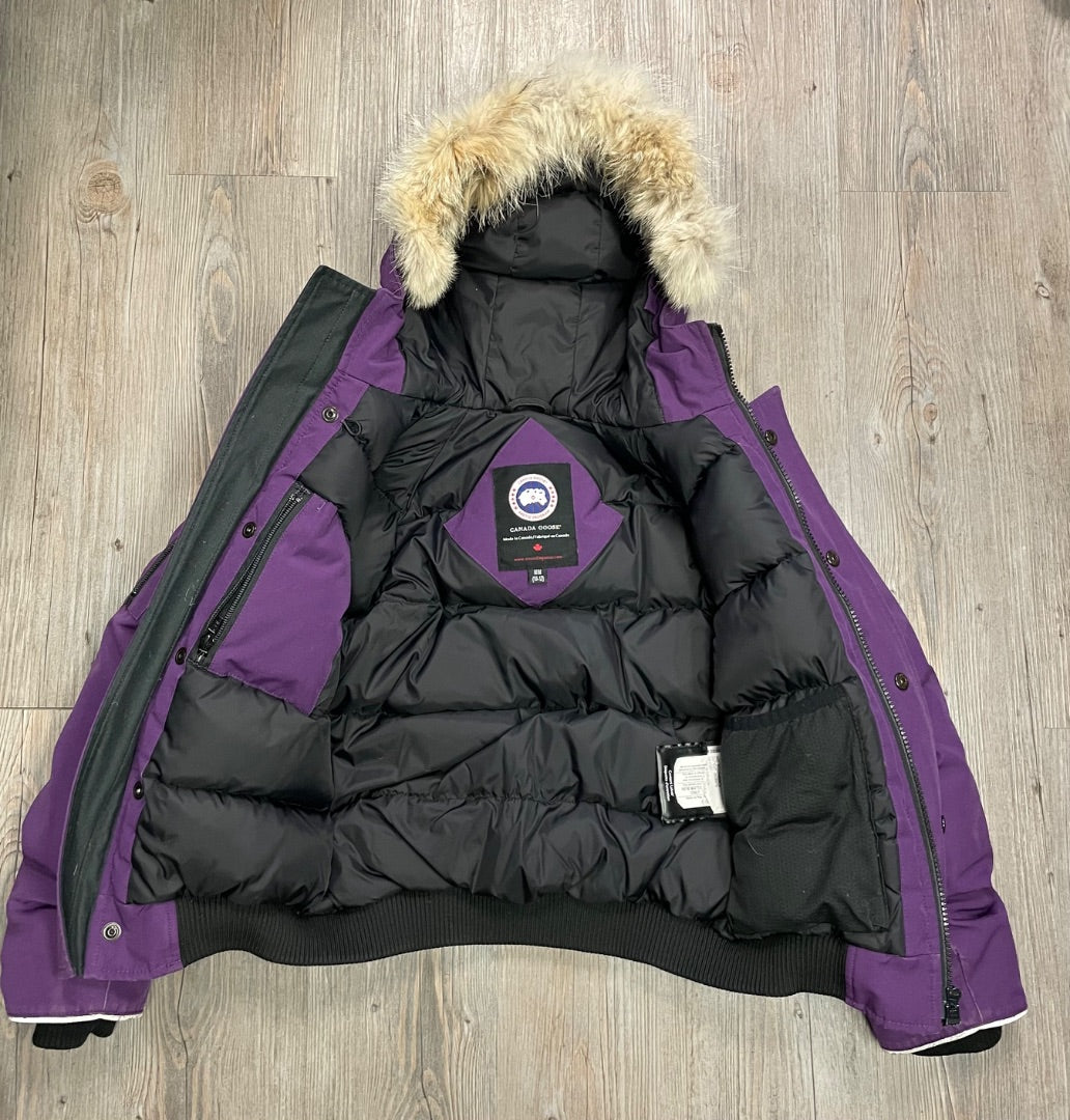 Purple with Fur Canada Goose Youth Rundle, 10-12Y