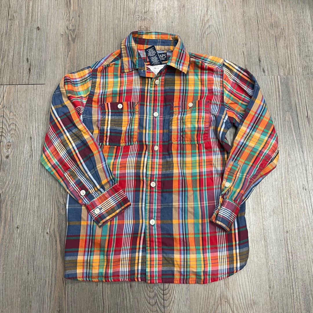 Multi Colour Chaps LS Shirt, 5Y