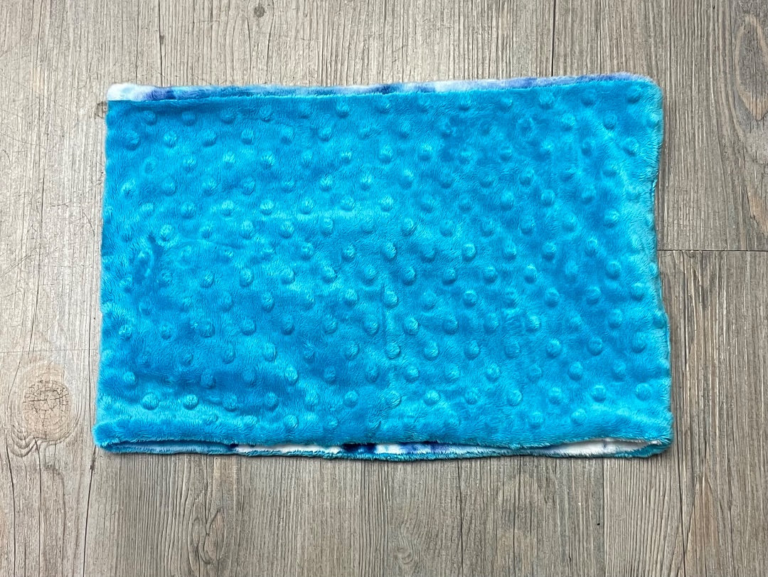 Blue, Lavender  Neck Warmer, One Size