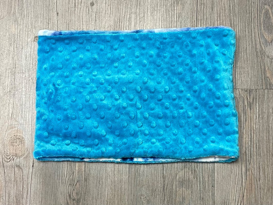 Blue, Lavender  Neck Warmer, One Size