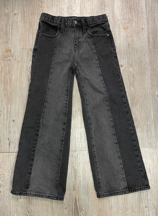Black Old Navy Baggy Wide Leg Jeans, 10Y