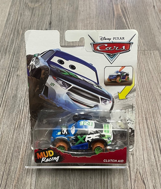 White,Black Disney Pixar Cars Mud Racing Clutch Aid, 3Y+