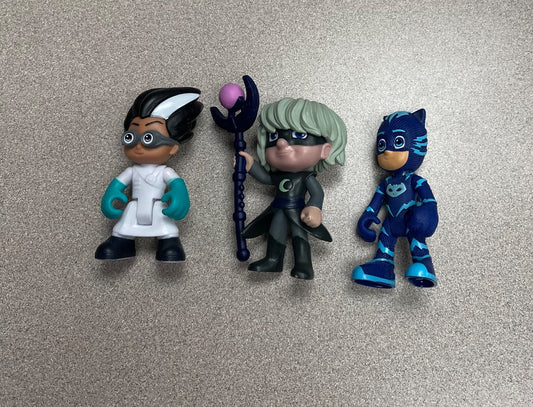 Multi Colour  Assorted PJ Mask Action Figure, 3Y+