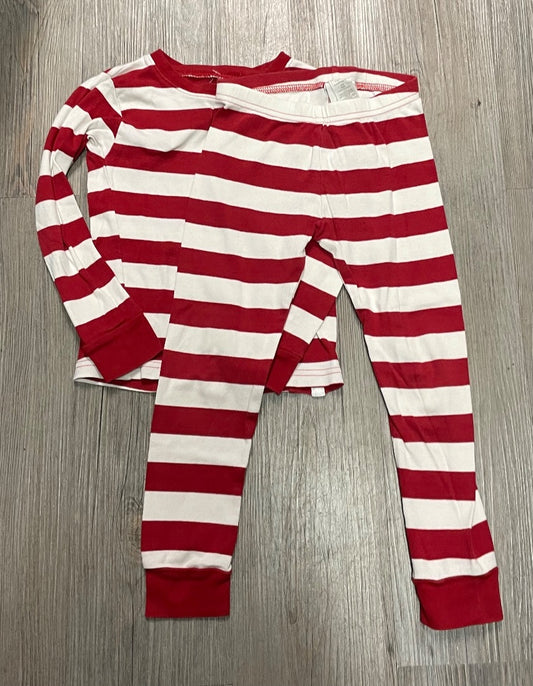 Red White Little Planet 2pc PJ Set, 4Y