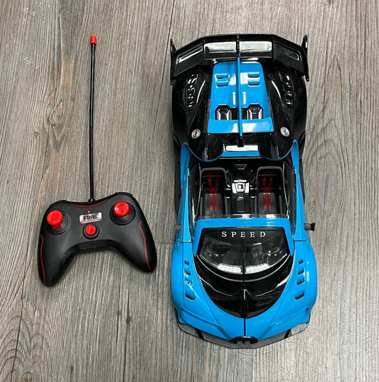 Blue,Black Speed Remote Control Car, 5-6Y
