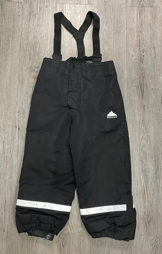 Black H&M Suspender Snow Pants, 5Y
