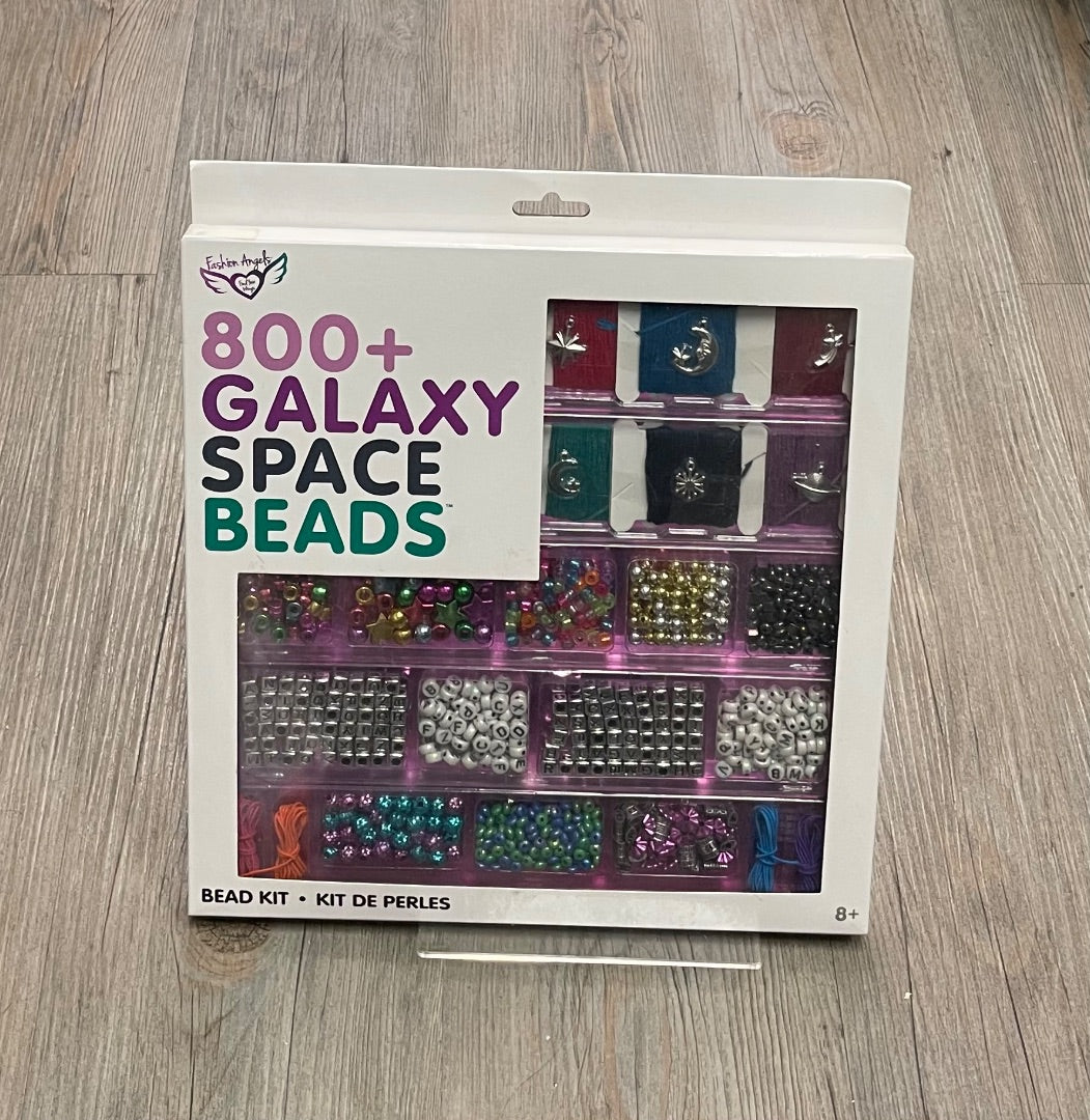 Purple Fashion Angels 800+ Galaxy Space Beads, 8Y+