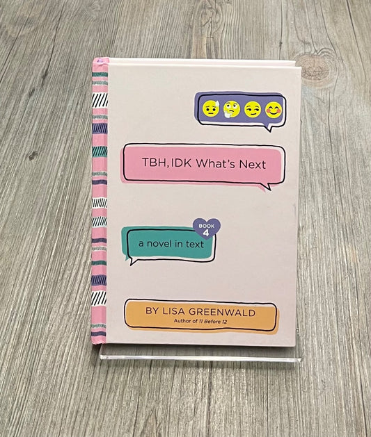 Multi Colour TBH, IDK What's Next #4, Hardcover