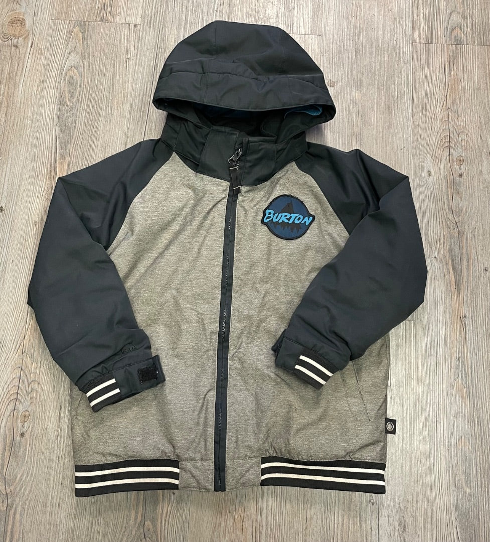 Grey,Black Burton Winter Jacket, 5-6Y