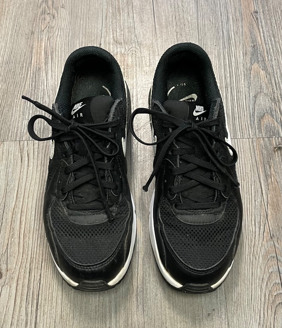 Black Nike Air Max Lace Up Shoes, 7Y