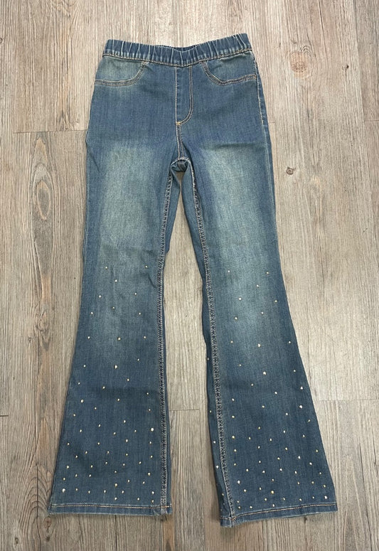 Blue H&M Wide Bottom Beads, 7-8Y