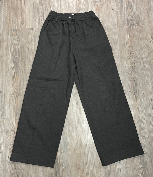 Black Zara Wide Leg Pants, 9Y