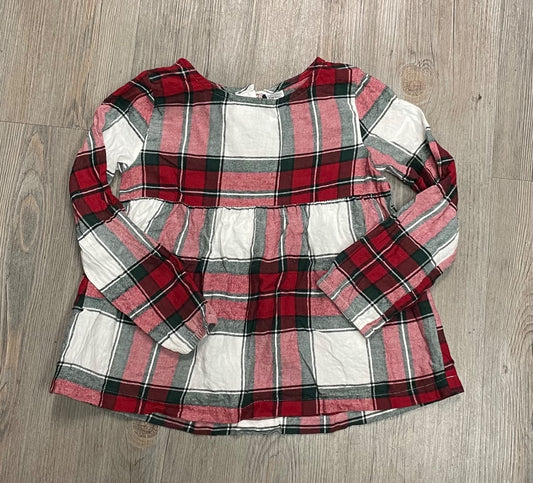 Plaid Carters Tunic Top, 6Y