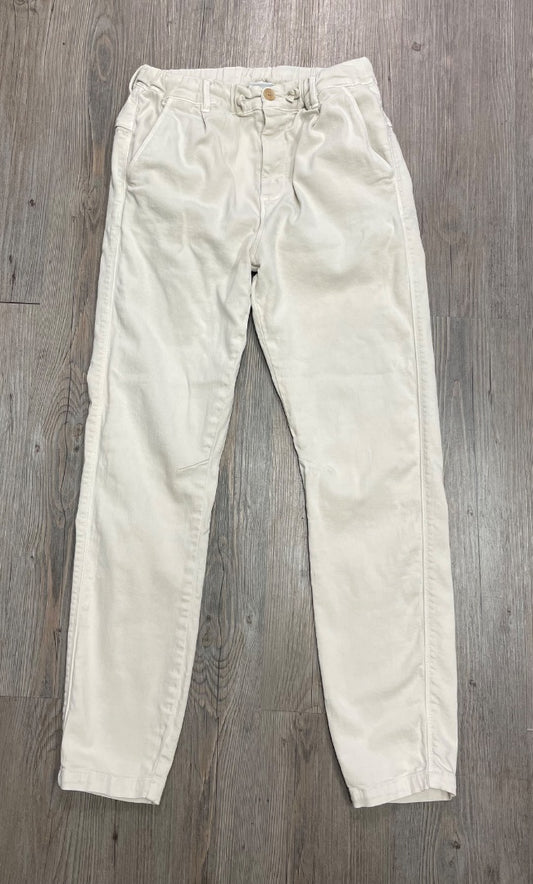 Ivory Zara Elastic Waist Jeans, 11-12Y