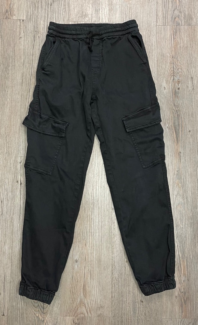 Black Zara Jogger Cargo Pants 13-14Y