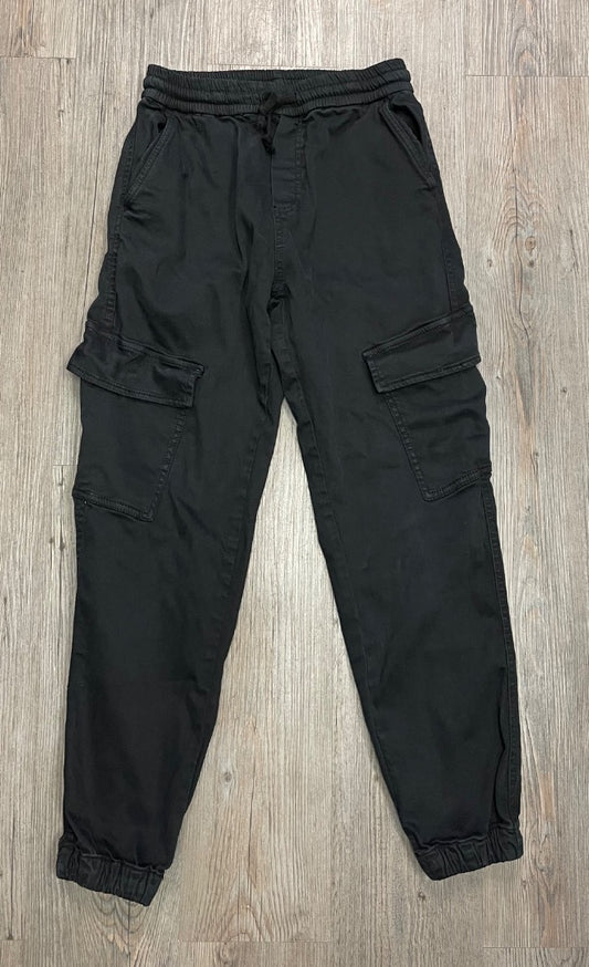 Black Zara Jogger Cargo Pants 13-14Y