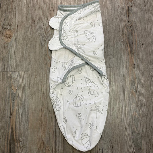 Seashell Pattern  Baby Swaddle, 0-3M