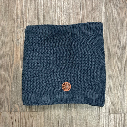 Blue CaliKids Fur Lined Knit Neck Warmer, 0-3Y