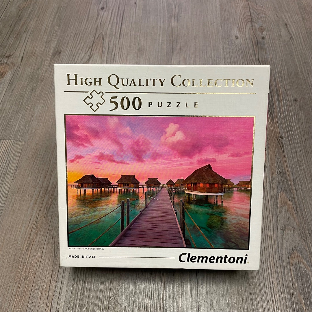 Multi Colour Complete Clementoni High Quality Collection, 500 pcs