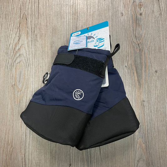 Navy CaliKids Waterproof Booties, 12-24M