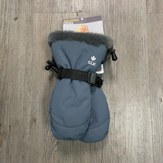 Blue Stone CaliKids Waterproof Winter Mittens With Faux Fur, 3-5Y