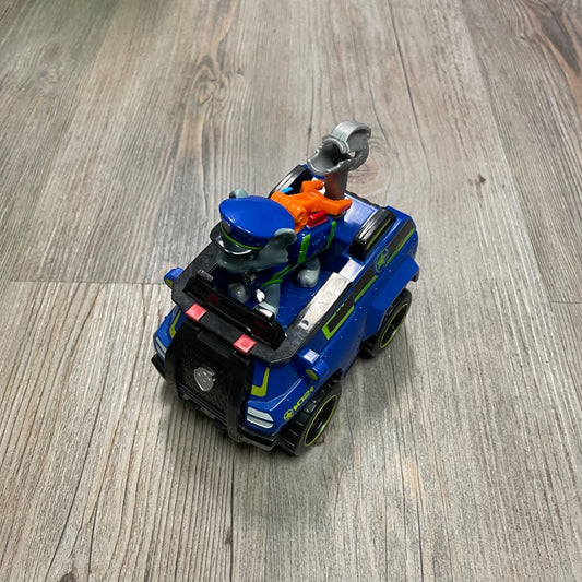 Blue  Paw Patrol Car &Chase