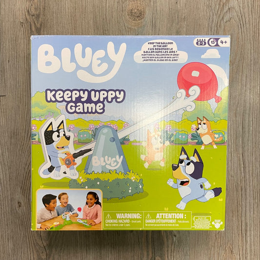 Blue  Bluey Keepy Uppy Game, Complete 4Y+