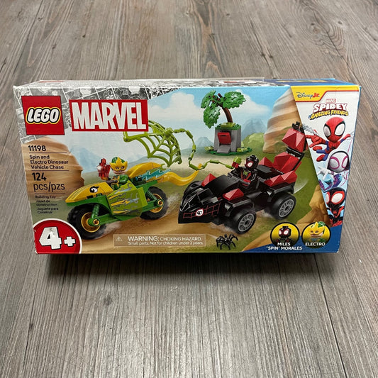 Multi Colour Lego Spin And Electro Dinosaur Vehicle Chase Complete, 4Y+