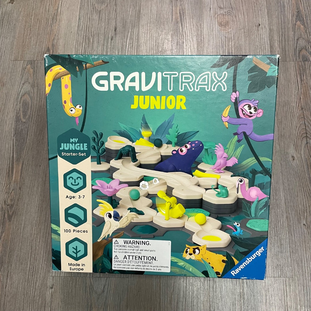 Multi Colour Ravensburger Gravitrax Junior My Jungle Starter Set, 3Y+