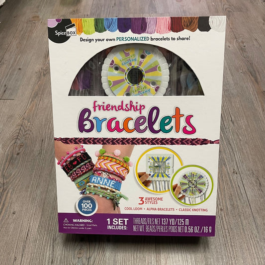 Multi Colour Spicebox Friendship Bracelets, 8Y+
