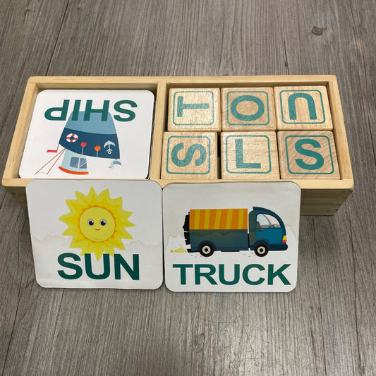 Begin Again Alphabet Spelling  @cards Water Damaged