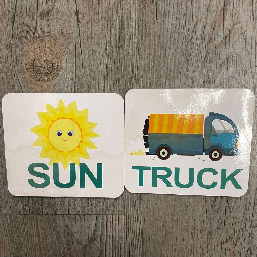 Begin Again Alphabet Spelling  @cards Water Damaged