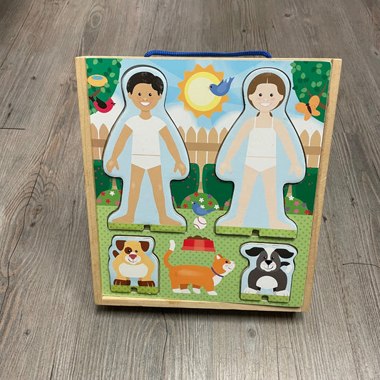 Multi Colour M&D Occupations Magnetic Pretend Play Set, 3Y+