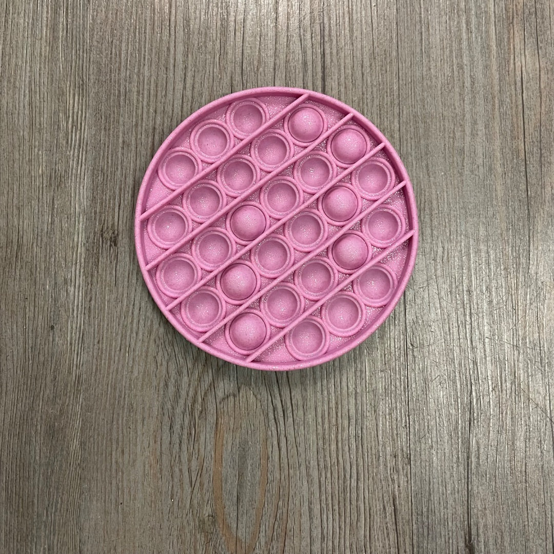 Pink  Pink Circle Bubble Fidget Toy