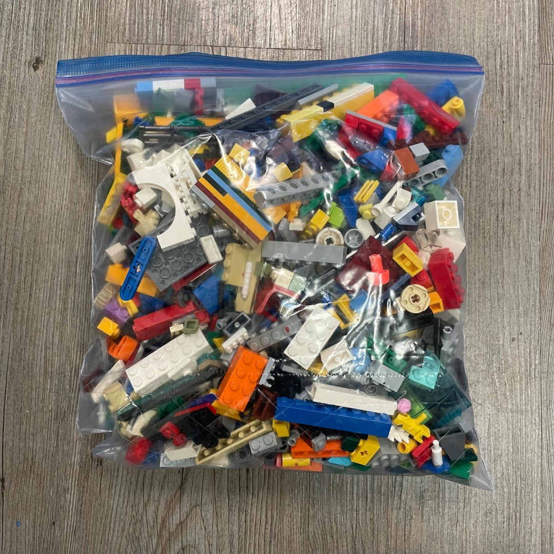Multi Colour  Assorted Bag Of Lego