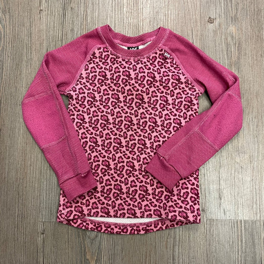 Camo Pink Helly Hansen Base Layer Top, 2Y