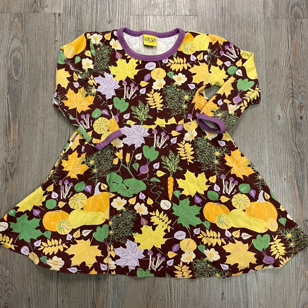 Floral Dunes LS Dress, 3-4Y