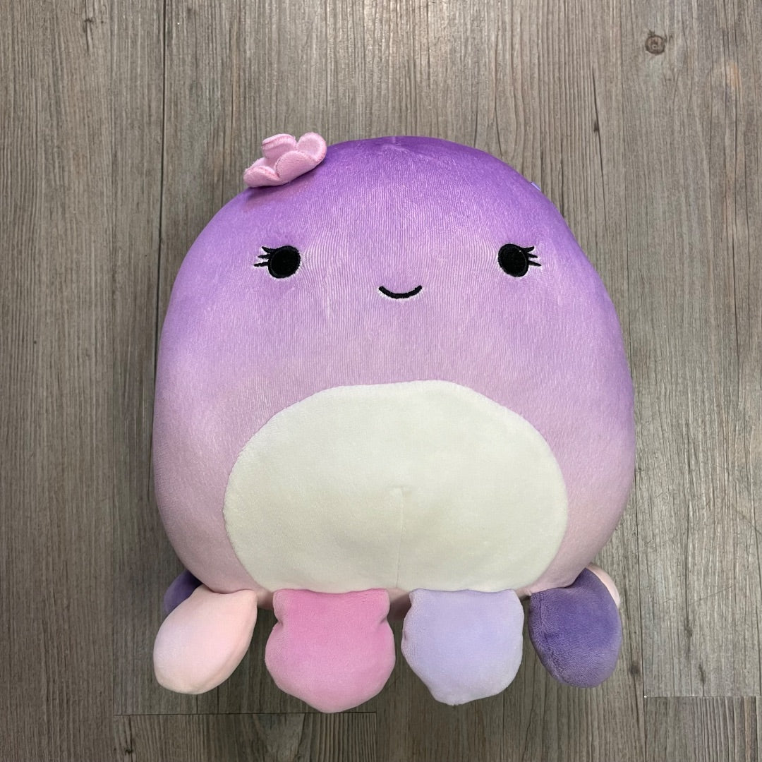 Purple Squishmallows Violet The Octopus, 10 Inch