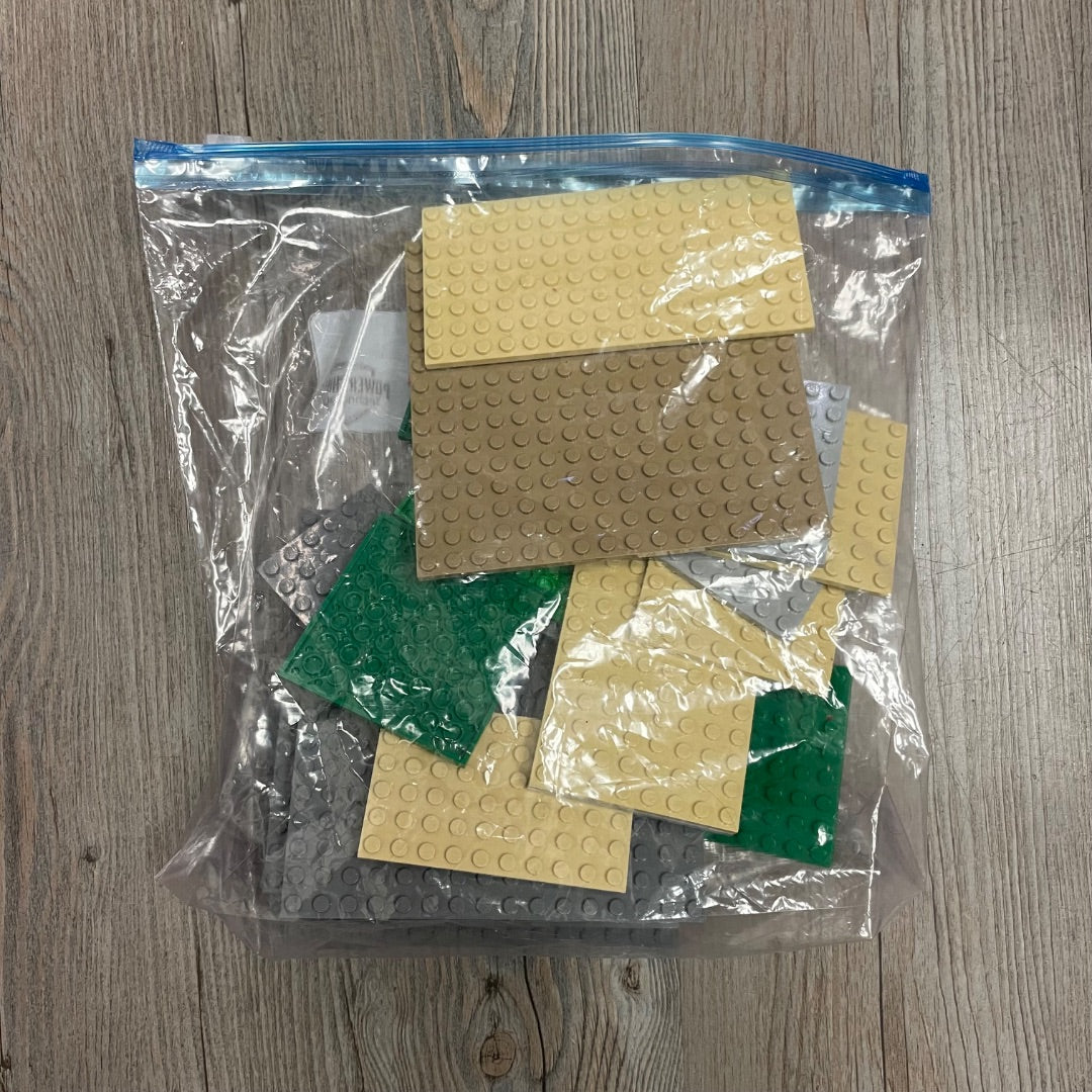 Multi Colour  Small Lego Base Plate