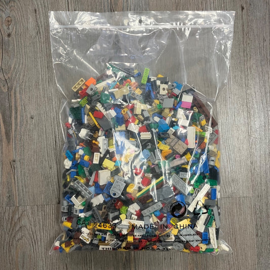 Multi Colour  Assorted Bag Of Lego