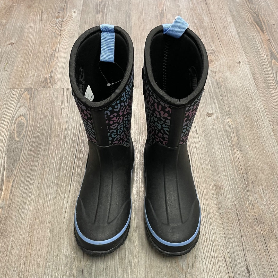 Camo Purple Elements Winter Boots, 2Y