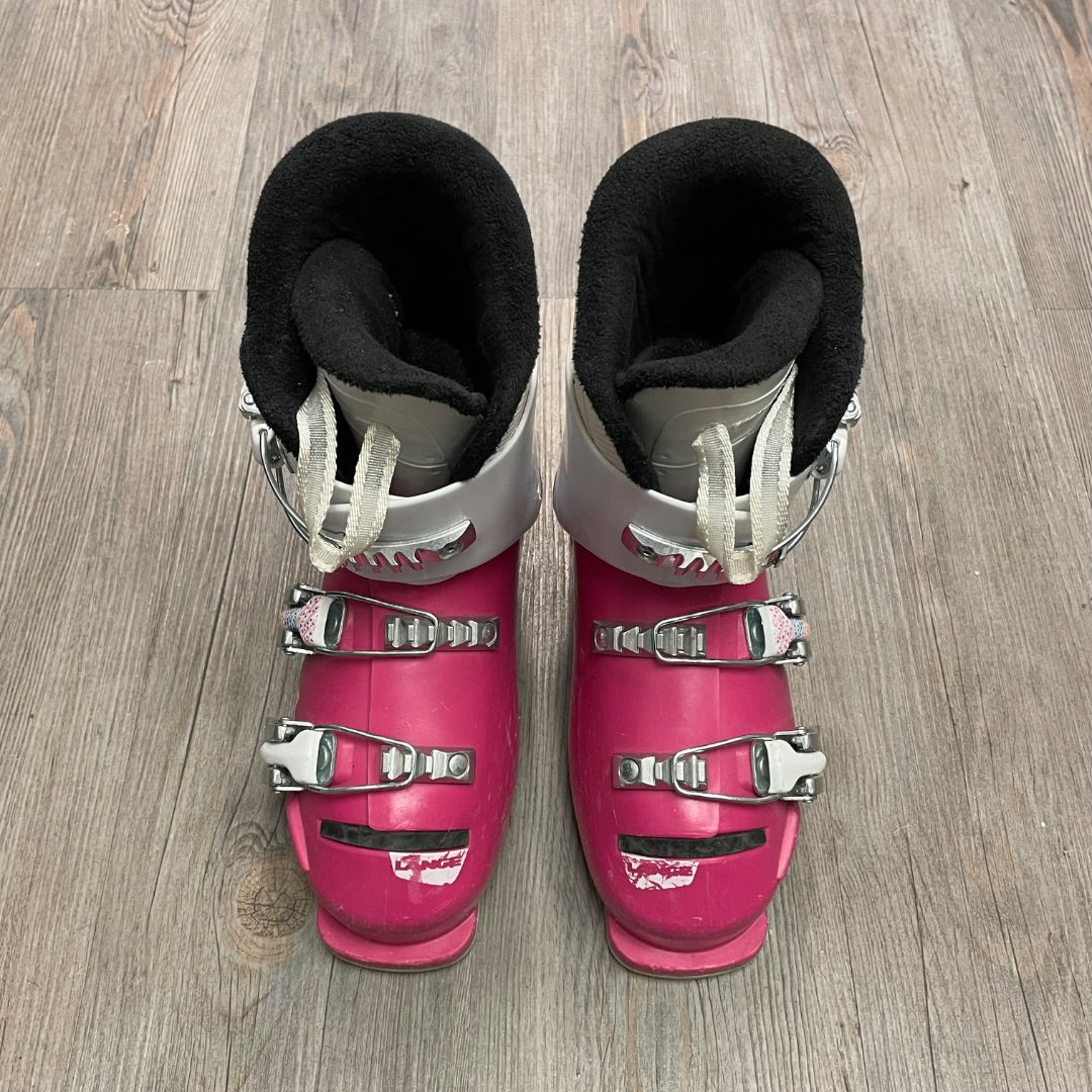 Pink White Starlet Lange Ski Boots, 249MM